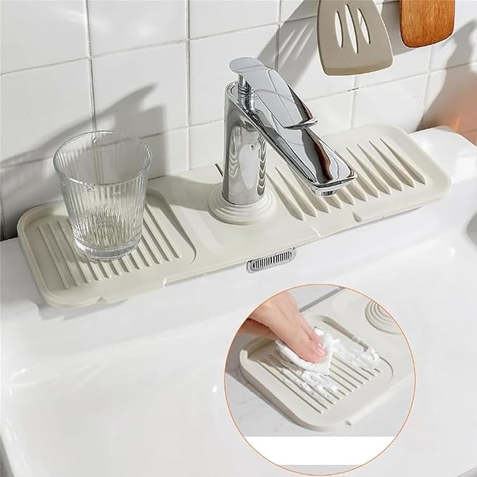 AquaGuardX — Silicone Sink Splash Guard Mat