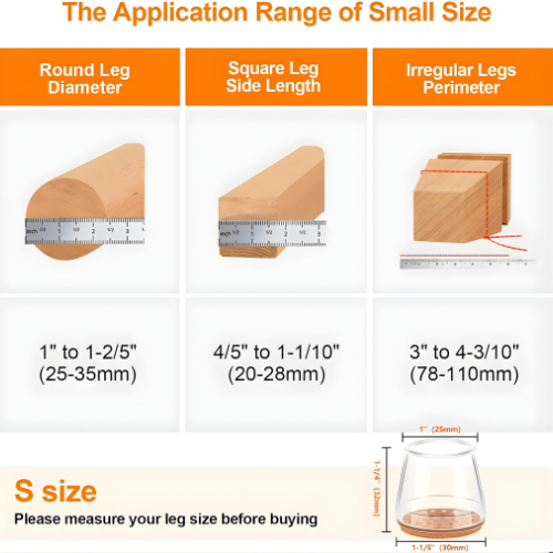 Furniture Leg Floor Protectors – Prevent Scratches & Keep Floors Looking New