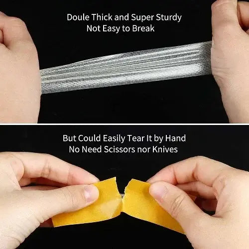 Super Sticky - Heavy-Duty Clear Adhesive Tape
