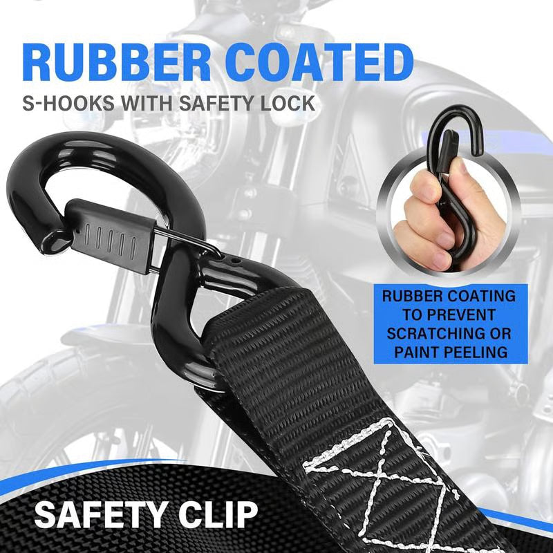 StrapForce — Retractable Ratchet Tie Down Strap for Cargo and Equipment Transport