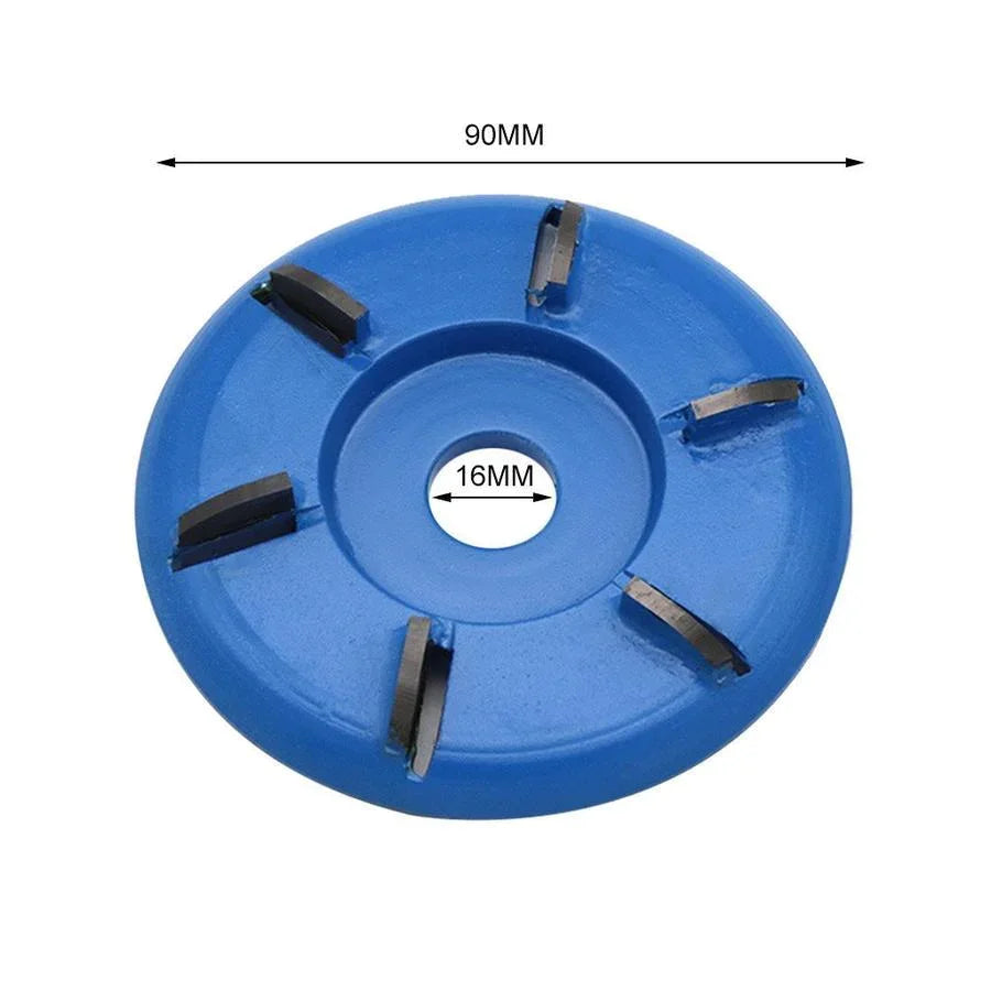WoodShaper - 6-Teeth Wood Carving Disc – Angle Grinder