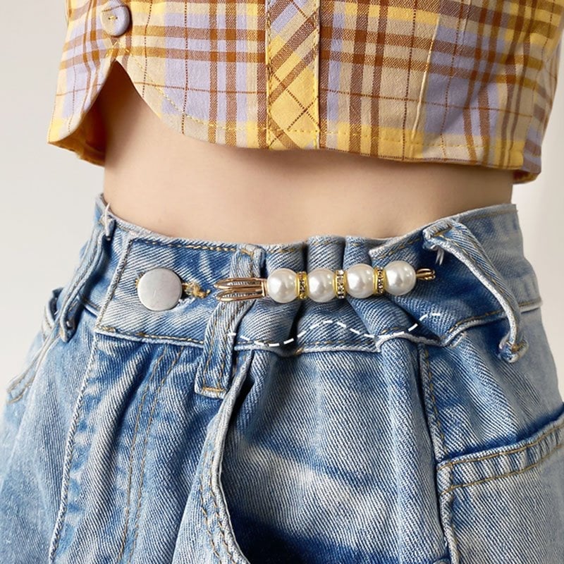 Pearl Accent - Sweater Clip & Brooch