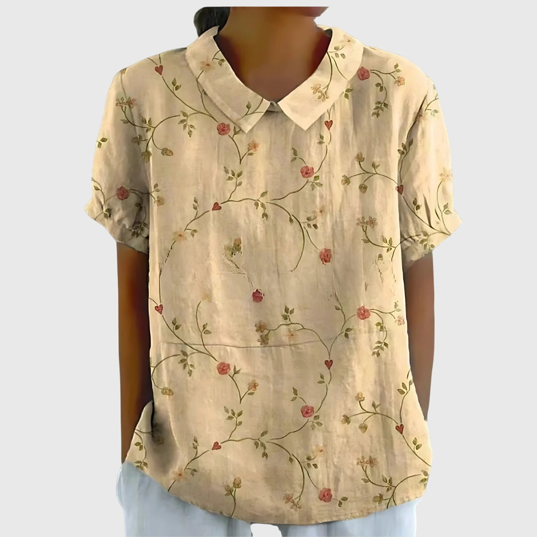 Hollis - Blomstret bluse