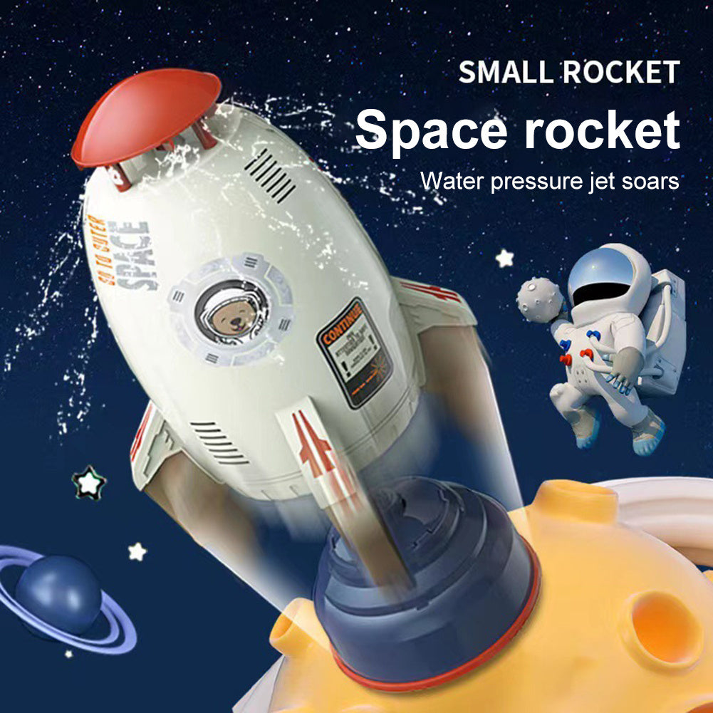 Rocket Water Sprinkler Toy for Outdoor Backyard Summer Play