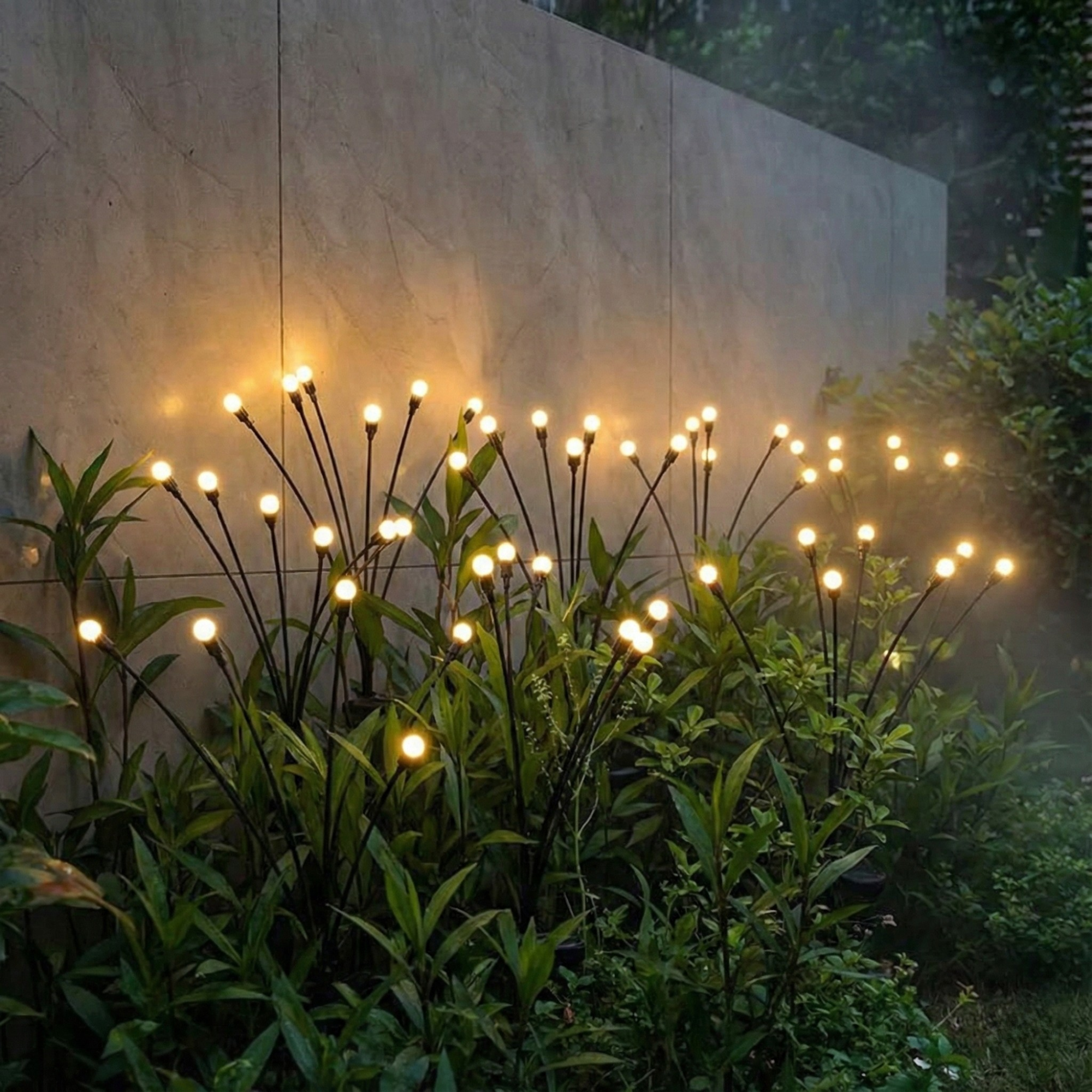 GlowBurst - Solar Garden Firework Lights