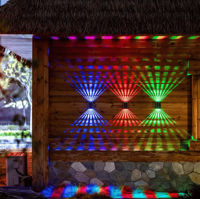 Solar Up & Down Outdoor Wall Lights