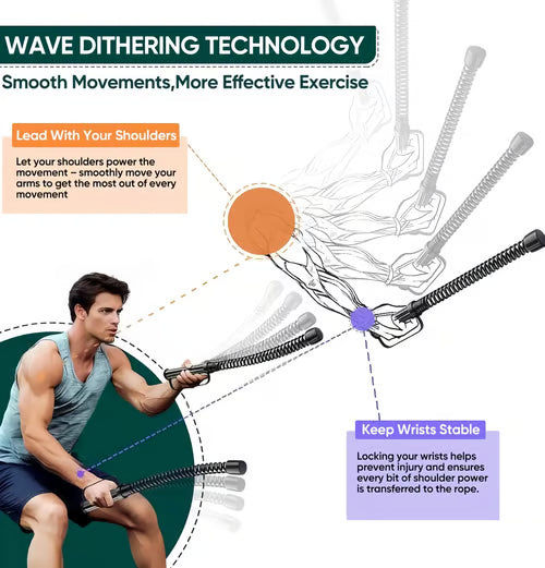 FlameStrike - Weighted Training Ropes