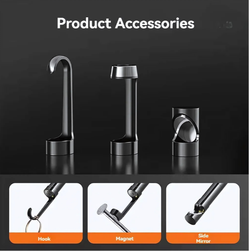 RevealPro — USB Endoscope Inspection Camera with Flexible Cable