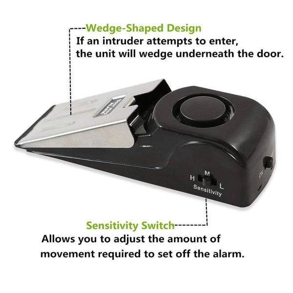 SafeGuard - Portable Door Stop Alarm