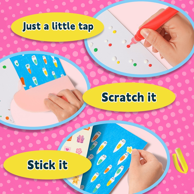 MagicScratch - Rainbow Scratch Art Kit