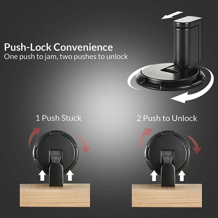 SecureGrip — Magnetic Door Stopper for Secure Door Holding and Positioning