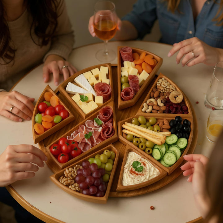 NatureServe - Wooden Snack Serving Tray
