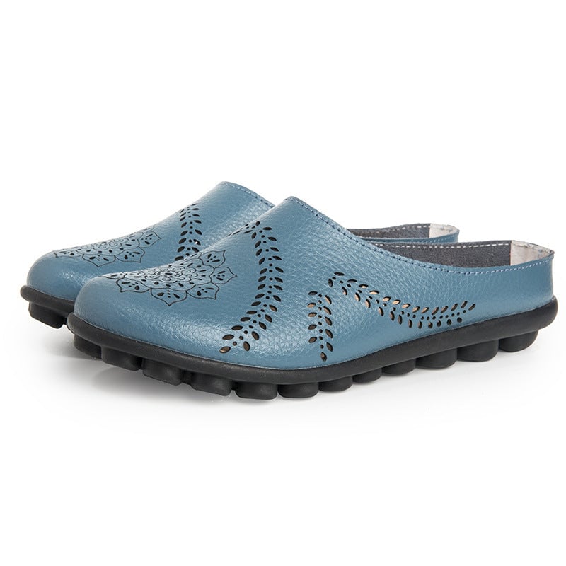 Women's Perforated Slip-On Comfort Clogs for Everyday Wear