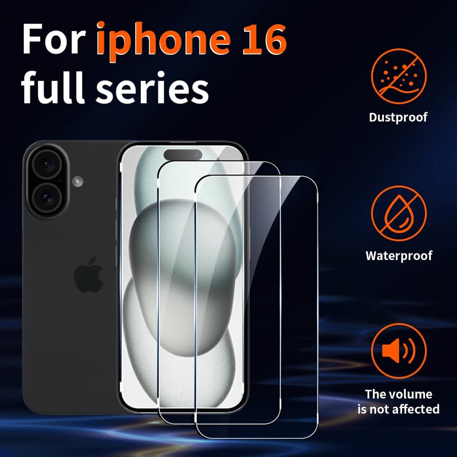 GlideClear neviditelná ochranná fólie na displej pro iPhone 16