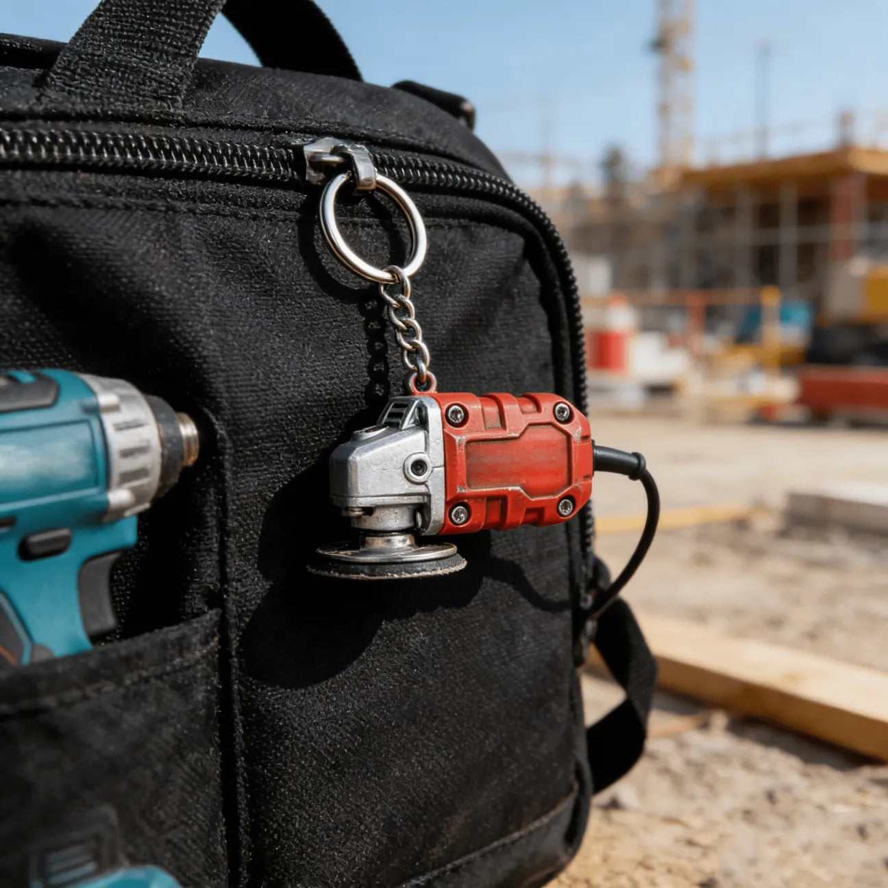 TitanGrind - Mini Rotary Grinder Keychain Tool for DIY