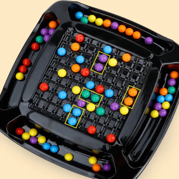 Rainbow Ball Logic Puzzle Board Game for Kids & Adults