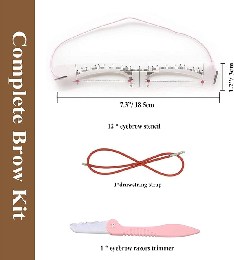 ShapeN’Slay - Eyebrow Shaping Guide Set