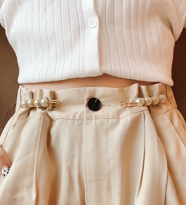 Pearl Accent - Sweater Clip & Brooch