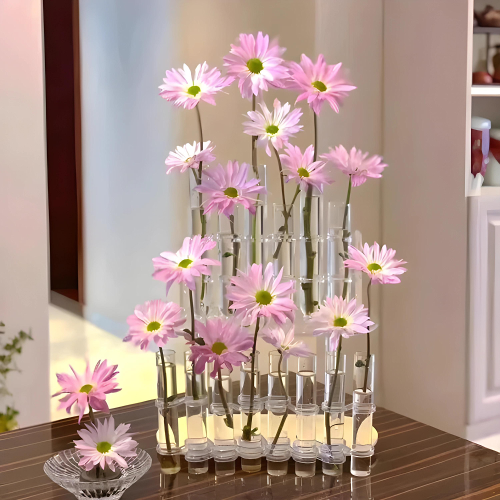 FloraForm — modulární trubková váza na květiny