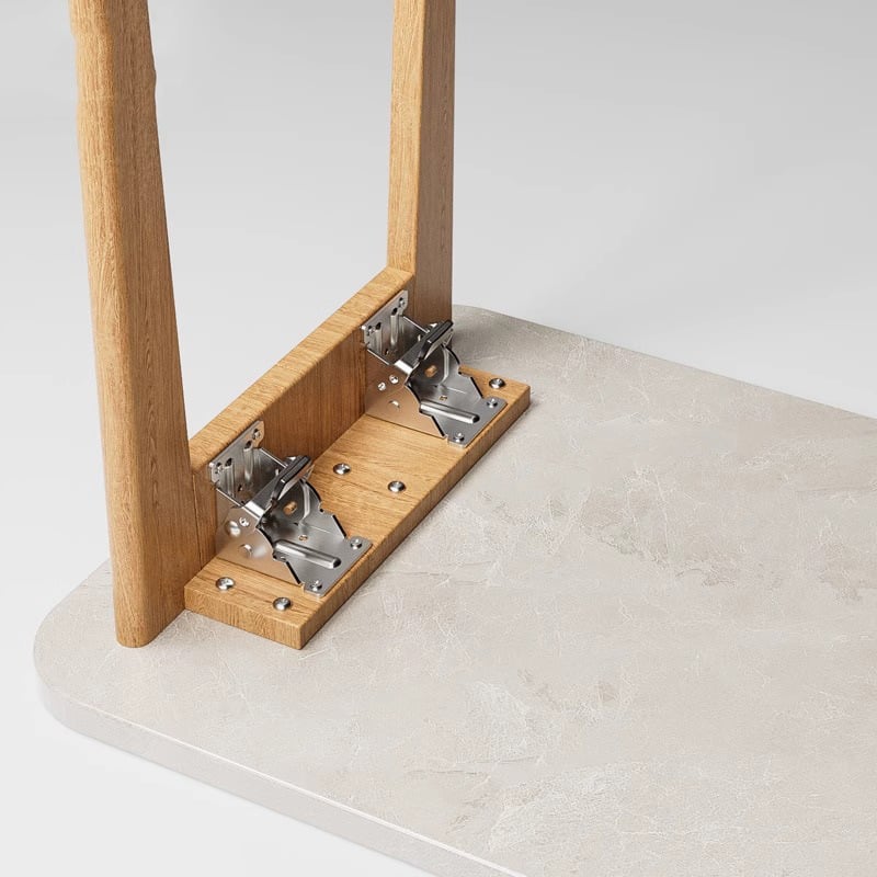 FlexFold - Space-Saving Folding Support Brackets