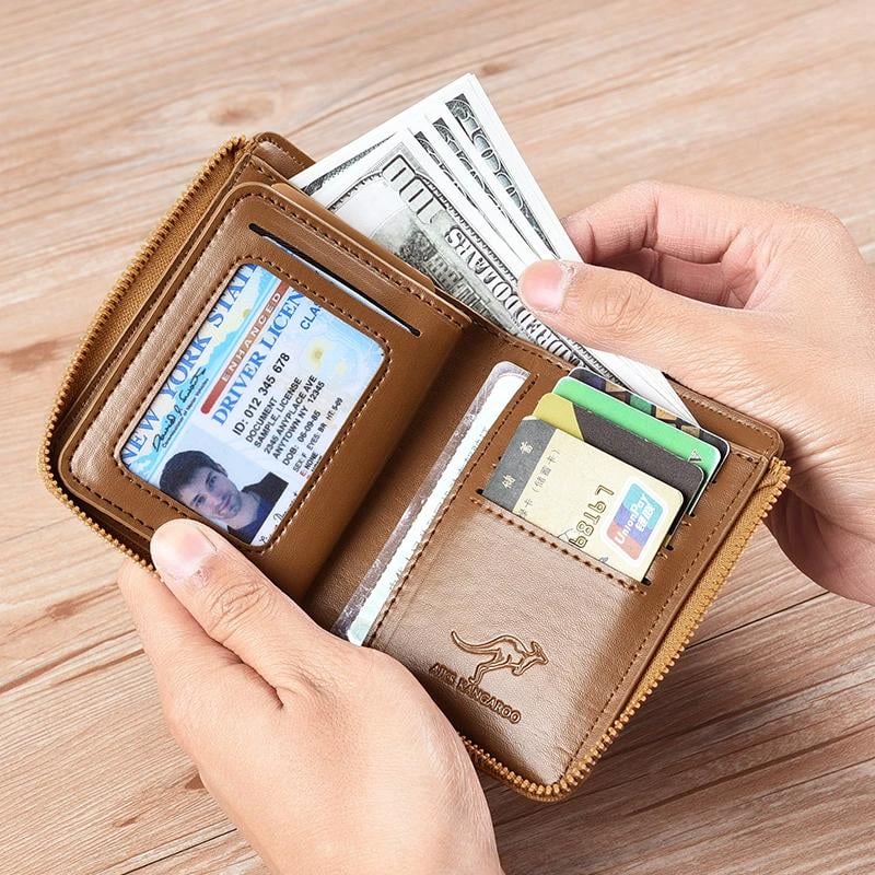 Aegis Wallet – Tenká peněženka na zip s RFID ochranou