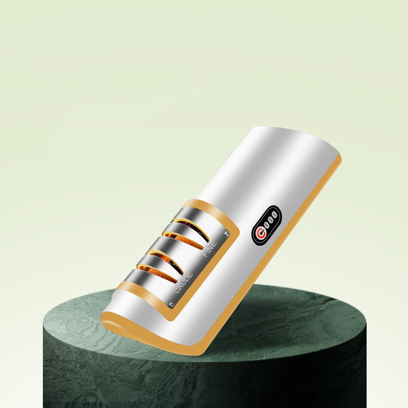 USB Rechargeable Electric Knife Sharpener for Kitchen Knives