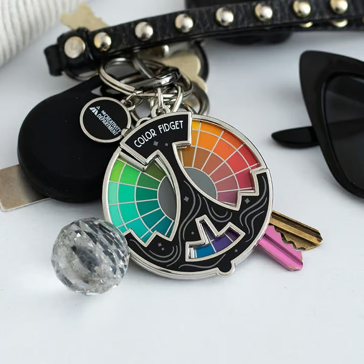 ColorSpin - Creative Color Wheel Fidget Pin