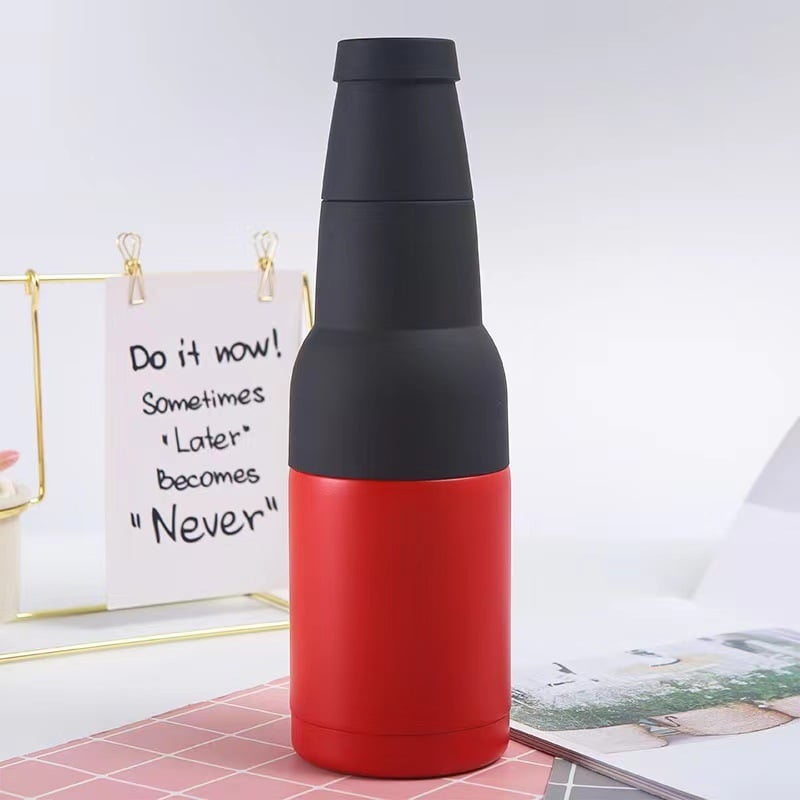 FrostyPop - Insulated Beer & Beverage Holder with Bottle Opener