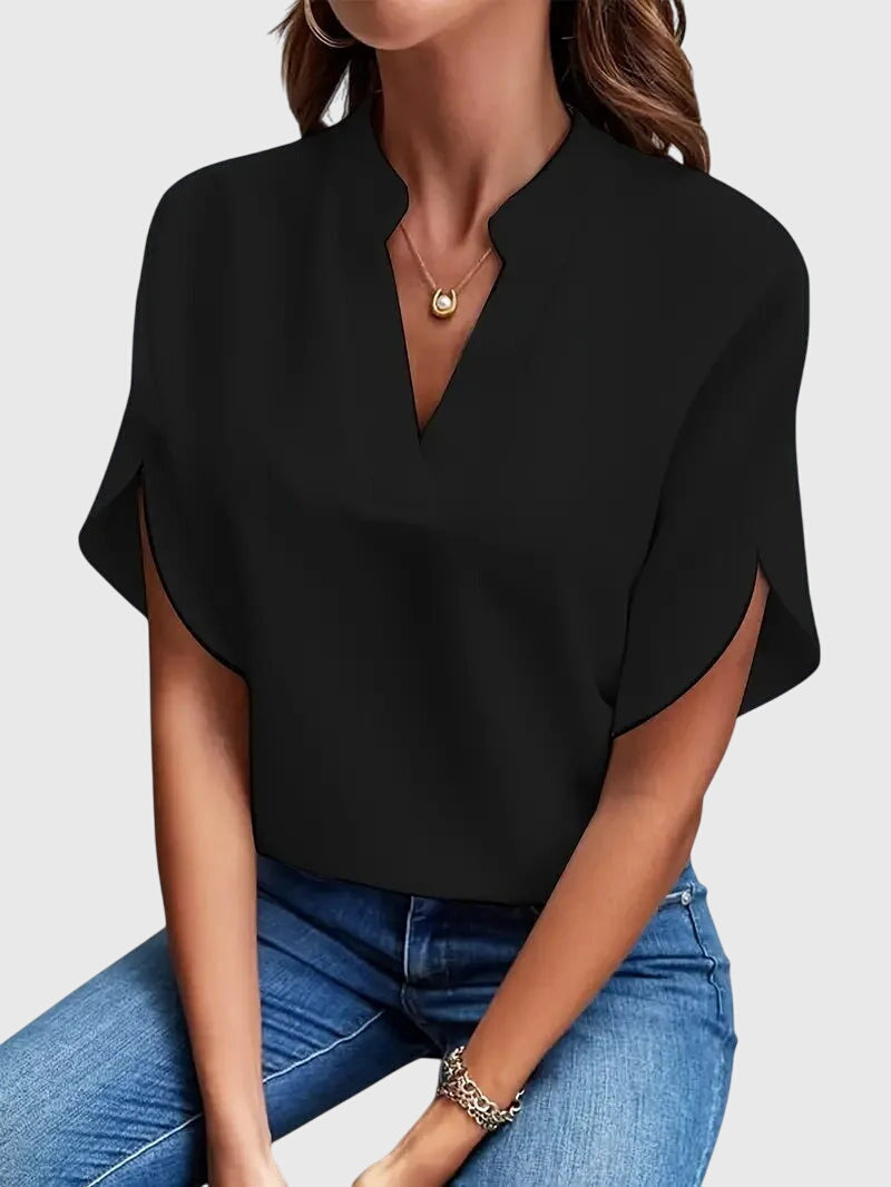 Juliette - Soft V-neck Shirt