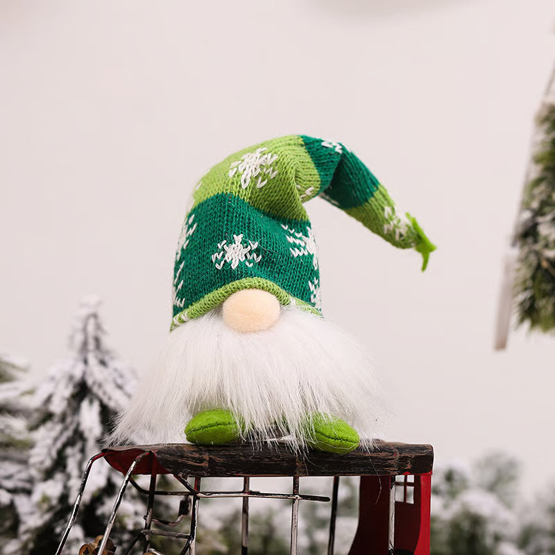 Oplyst jule-nissepynt – hyggelig julestemning
