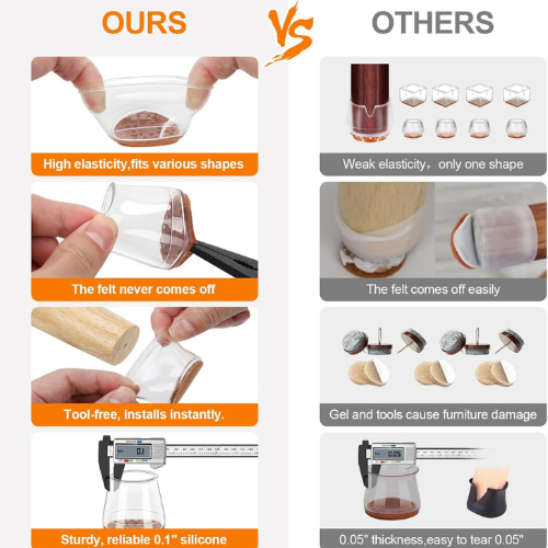 Furniture Leg Floor Protectors – Prevent Scratches & Keep Floors Looking New