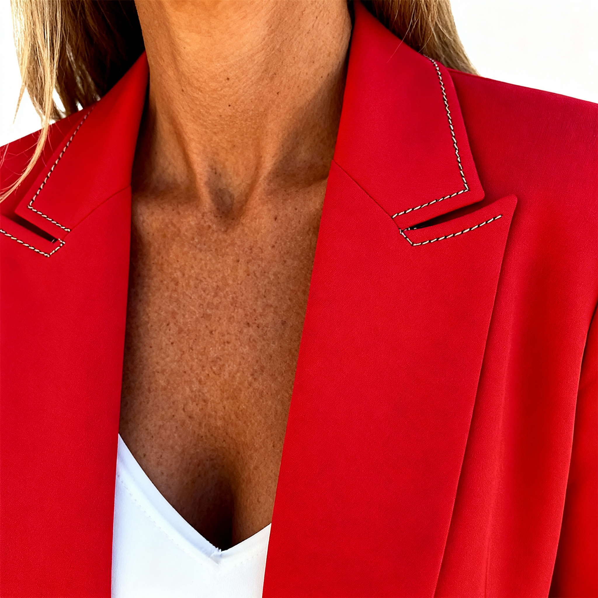 Tailored Everyday Blazer with Classic Lapel