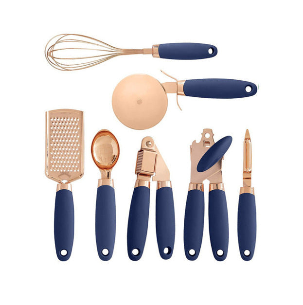 Kitchen Utensil Set with Essential Cooking and Food Prep Tools