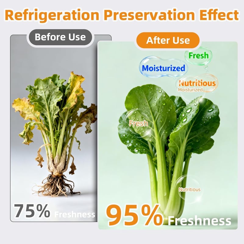 FreshKeep - Reusable Food Storage Bags