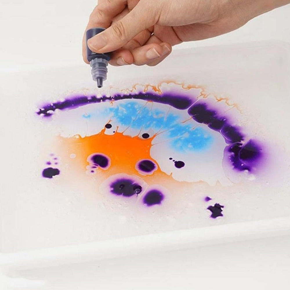 ColorBurst Splash – Marmorierfarben-Set für kreative Bastel- und DIY-Projekte