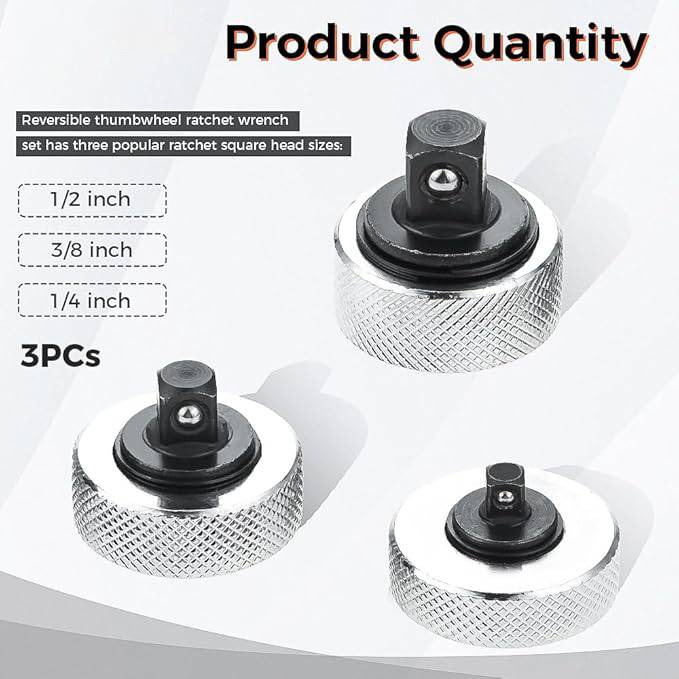 QuickGrip - Thumb Ratchet Wrench Set