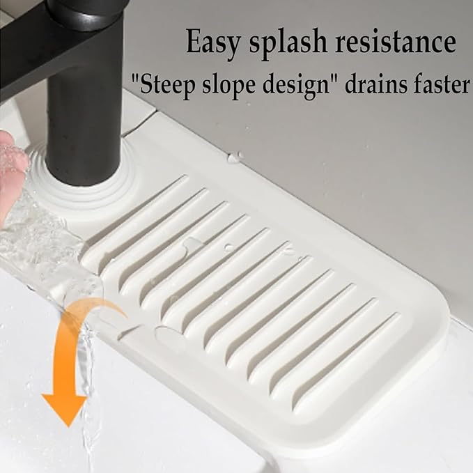 AquaGuardX — Silicone Sink Splash Guard Mat