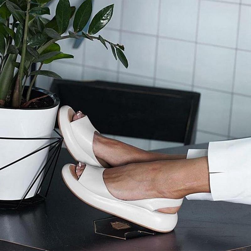 Women's Slingback Open Toe Comfort Sandals