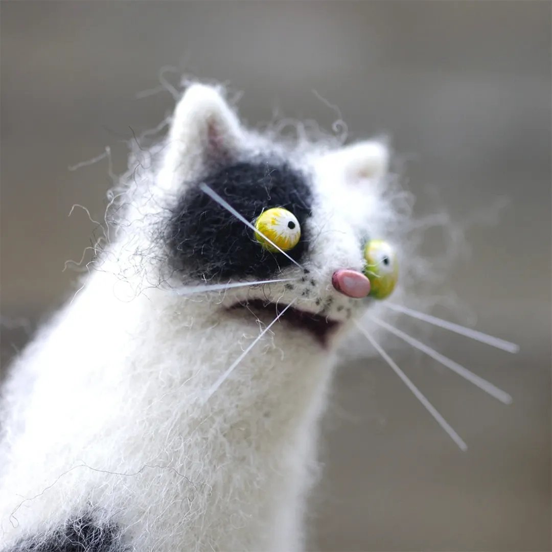 Wollfilz-Tierfreunde – handgefertigte, verspielte Filzfiguren