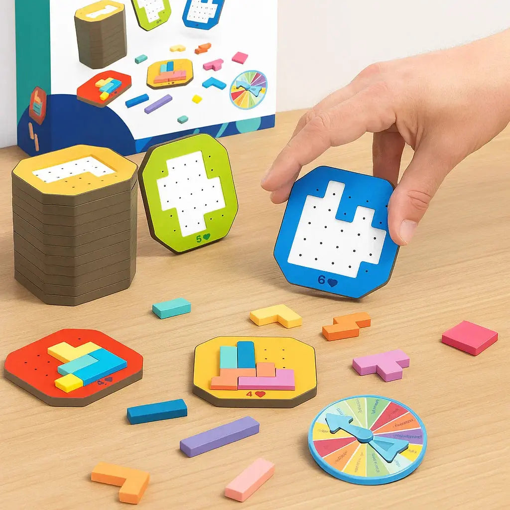 Brain Challenge Puzzle Game – Build Logic, Focus & Creativity Through Play