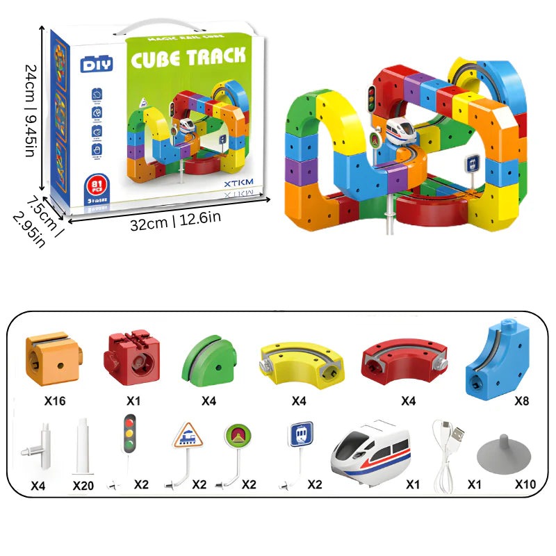 MindTrack - Modular Cube Track Set