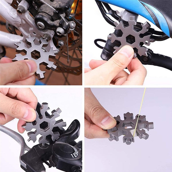 Snowflake Multi-Function Pocket Tool