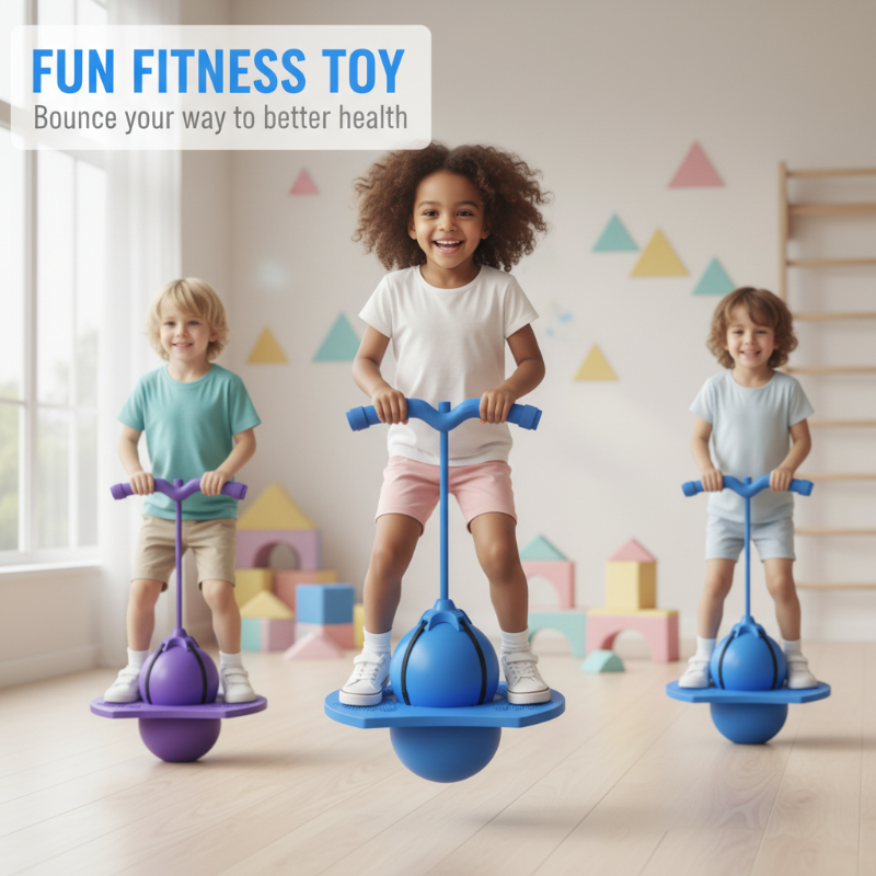 BounceBuddy - Kids Balance Hopper Ball
