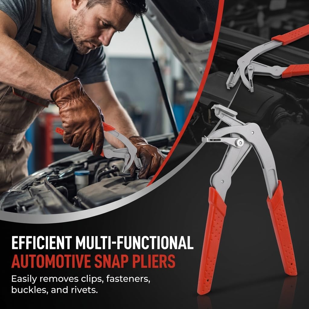 AutoGrip – kleště na demontáž čalounění a plastových klipů v autě