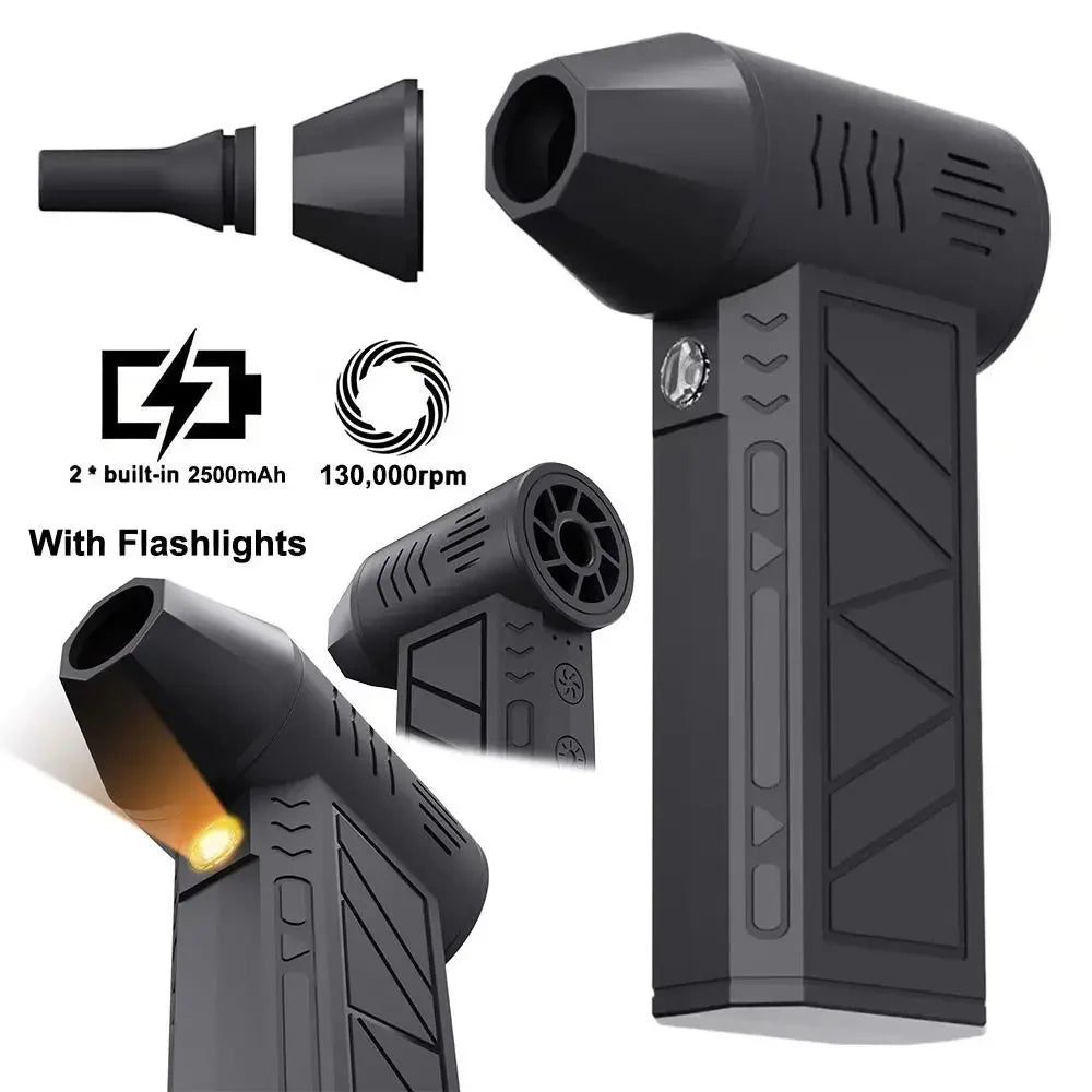 BlizSweep — Cordless Handheld Snow Blower with LED Light