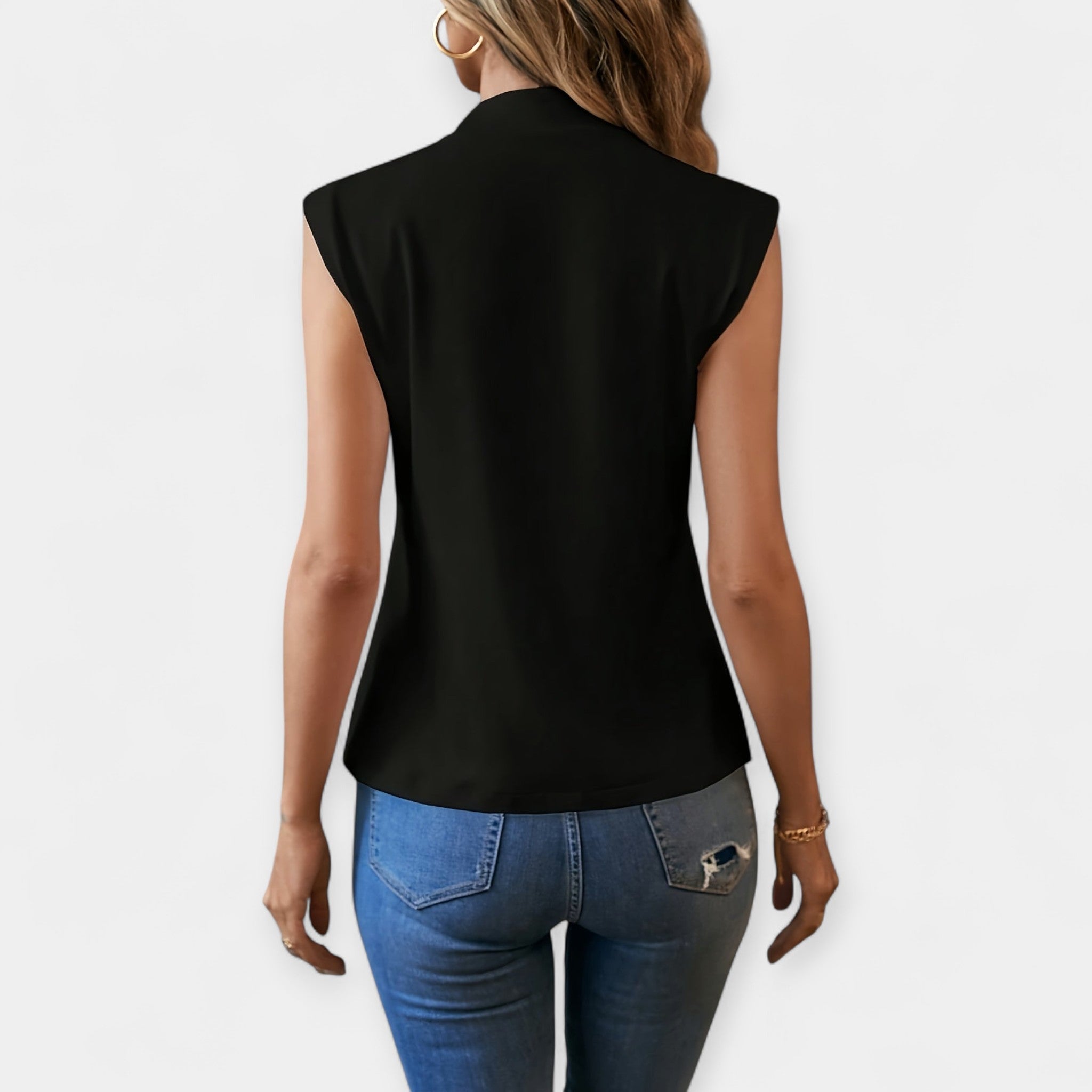 Elegant ærmeløs top