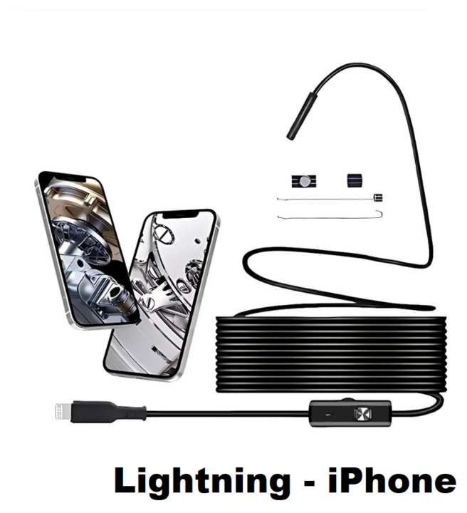 RevealPro — USB Endoscope Inspection Camera with Flexible Cable