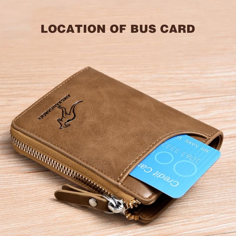 Aegis Wallet – Tenká peněženka na zip s RFID ochranou