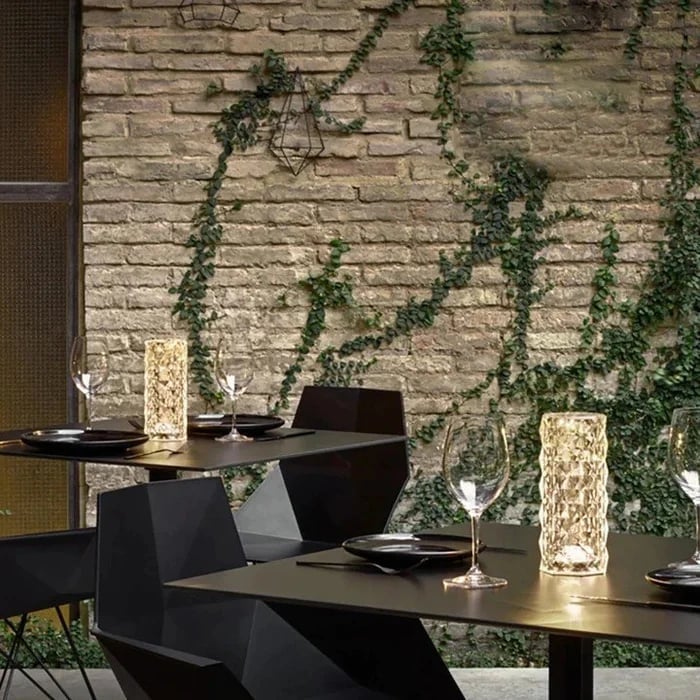 GlowCrystal - LED Table Lamp