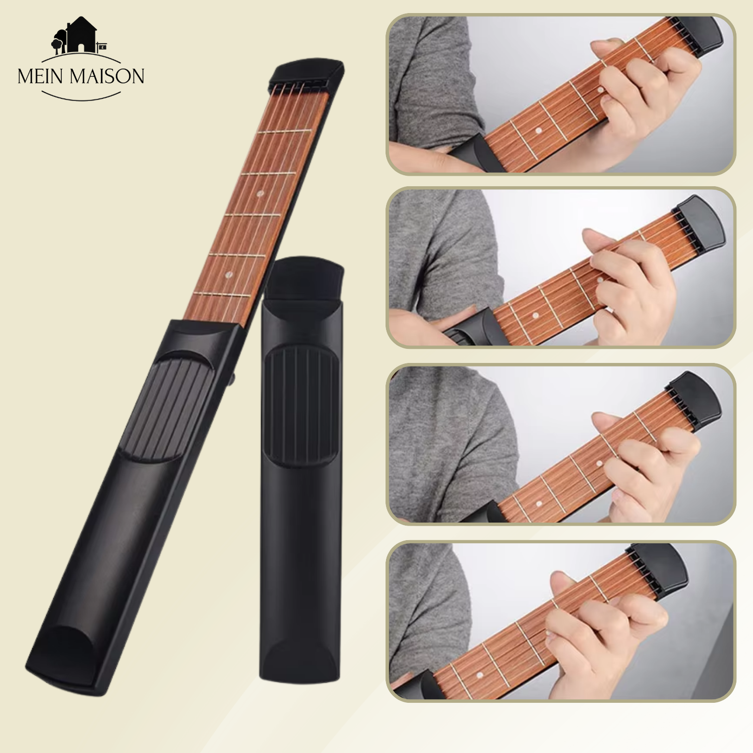 StrumEdge Mini Trainer — Portable Guitar Practice Trainer for Chord Training
